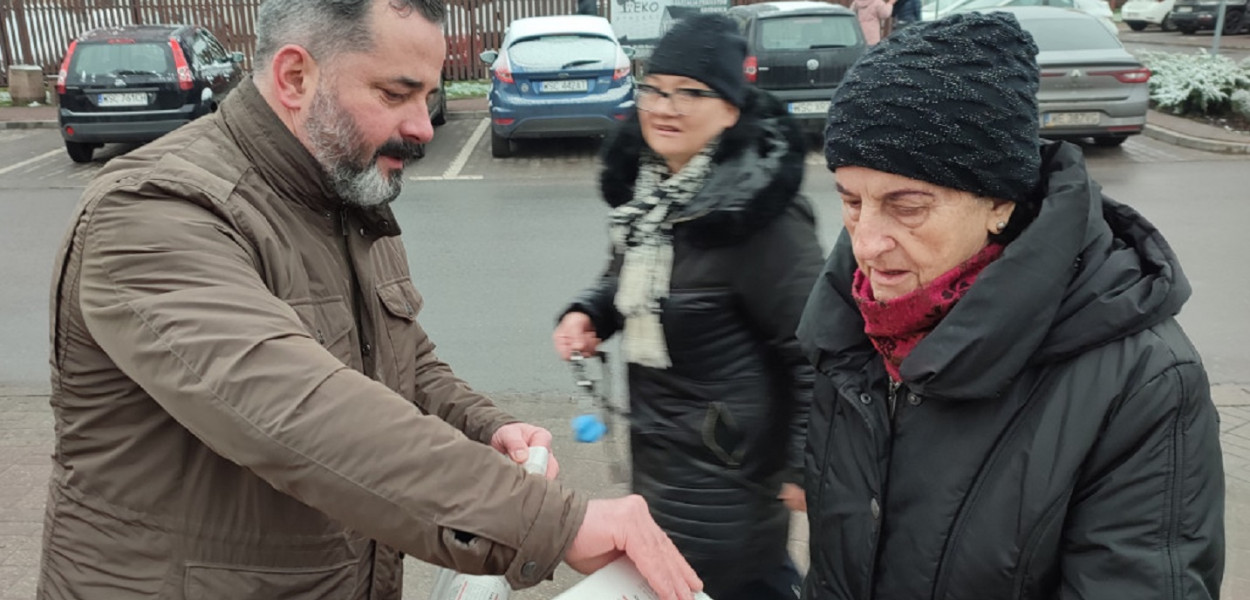 Renta Wdowia. Lewica z kampanią w Sochaczewie