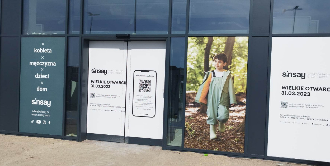 Nowy, większy Sinsay w Sochaczewie z datą otwarcia
