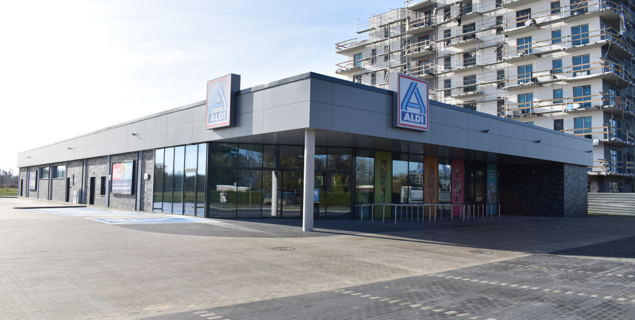 Aldi w Sochaczewie wyszykowany do otwarcia AKTUALIZACJA