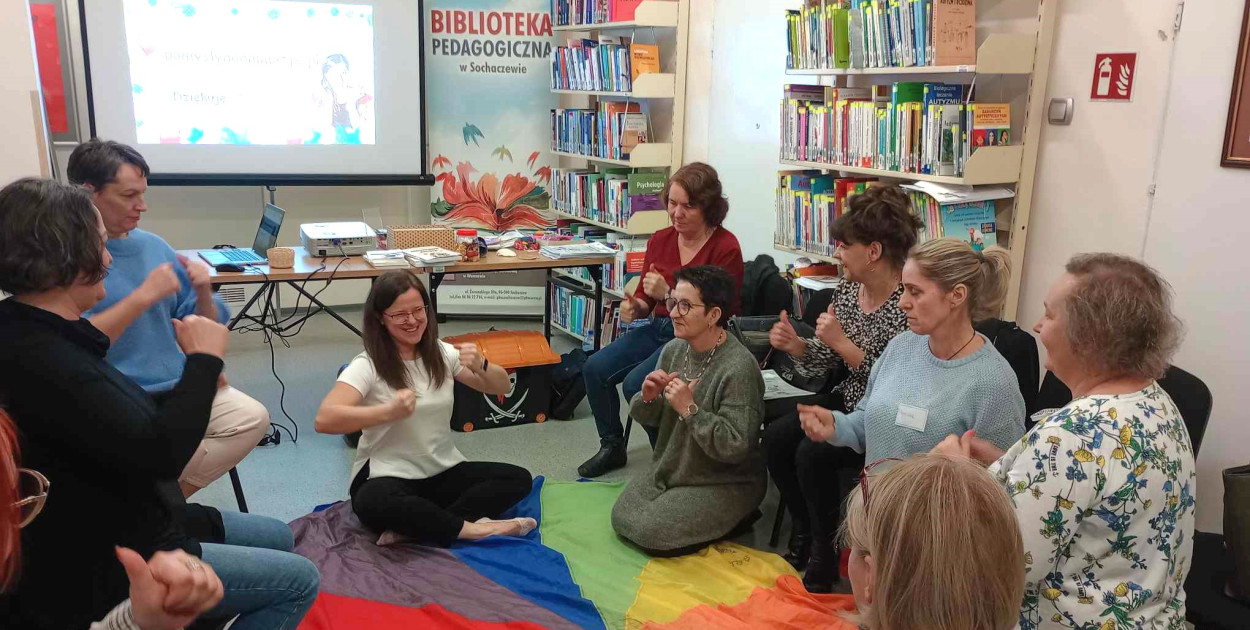 Poznaj Europę przez zabawę, warsztaty dla nauczycieli w PBW