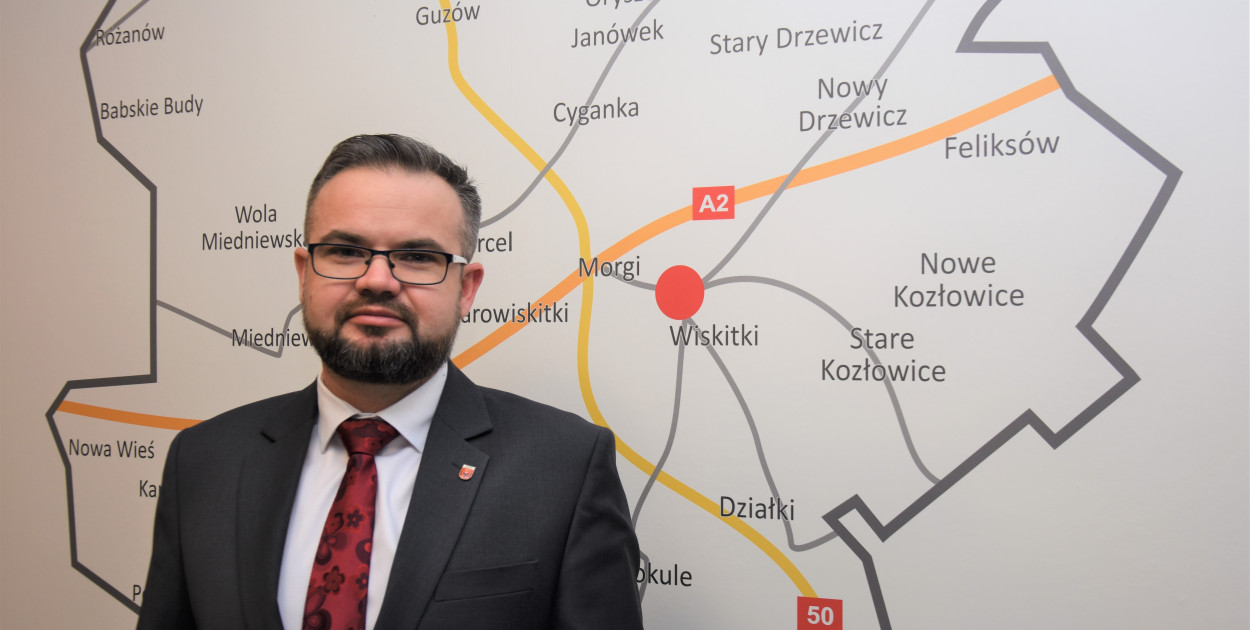 Gmina Wiskitki: wkład własny na remont dwóch dróg powiatowych zabezpieczony