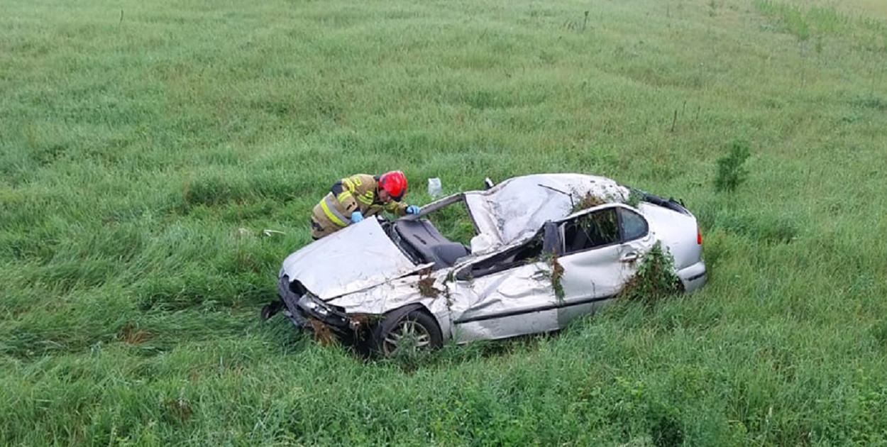 Straż Sochaczew: dwa wypadki na początku długiego weekendu