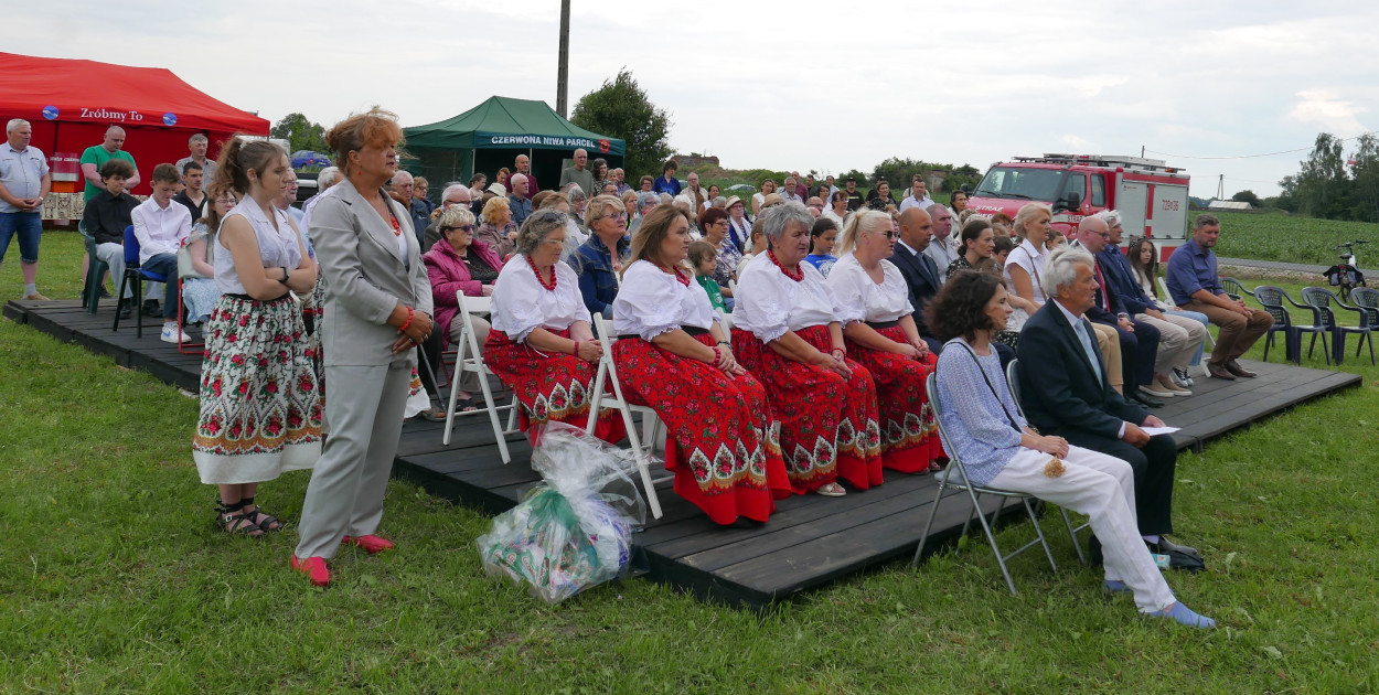 Czerwona Niwa Parcel: 95-letnia historia uczczona w strugach deszczu