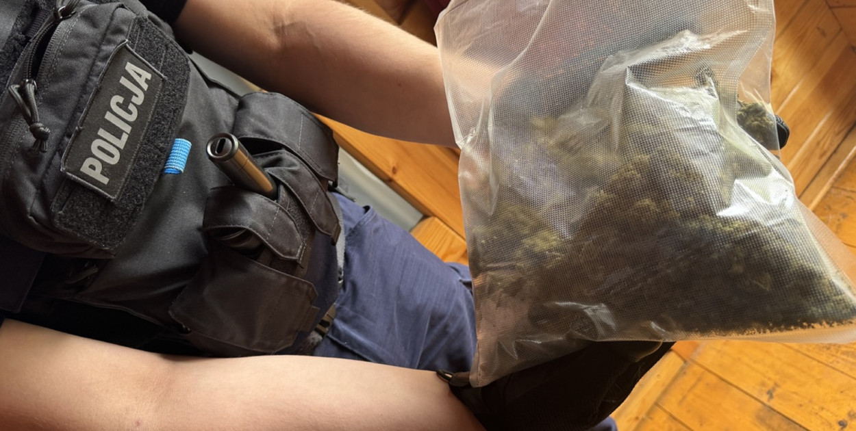 Narkotykowa akcja KPP Sochaczew, zabezpieczono prawie 3 kg towaru