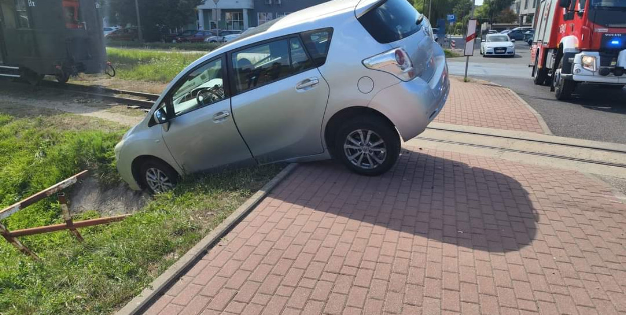 Kolizja z udziałem pociągu retro