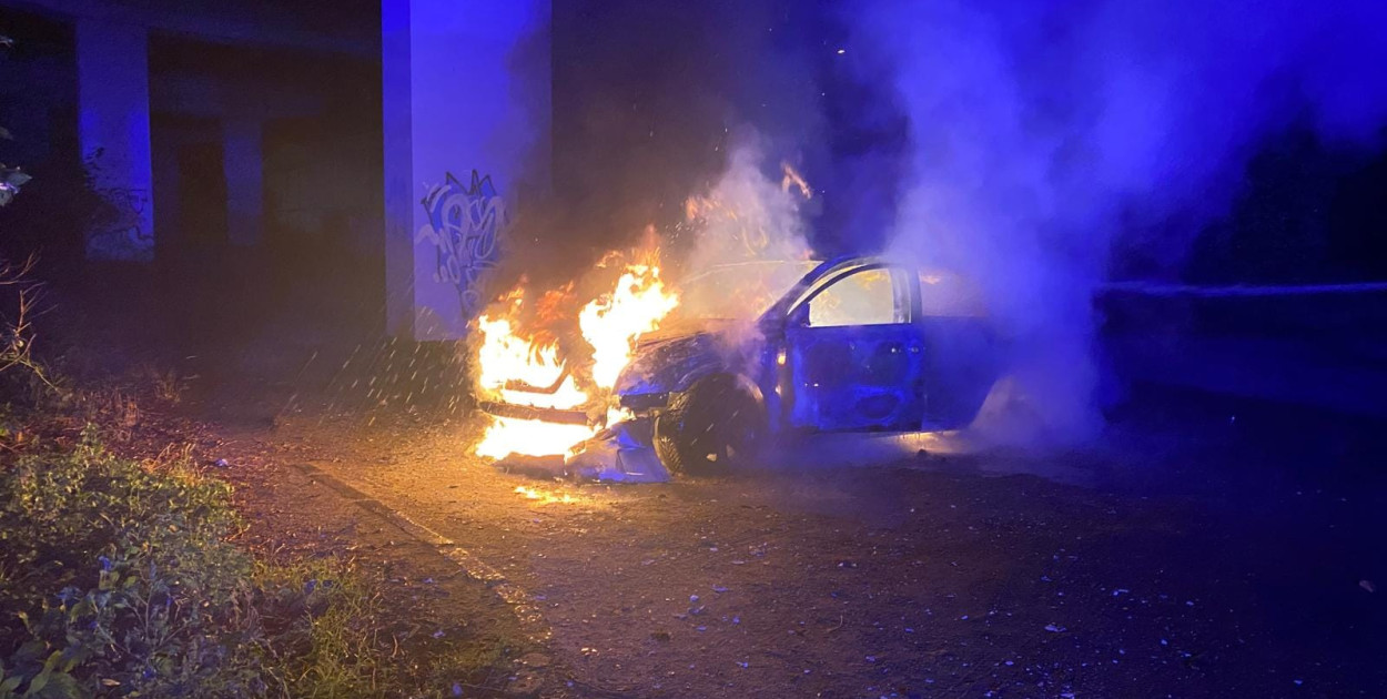 Straż pożarna Sochaczew: jedna noc i trzy spalone auta