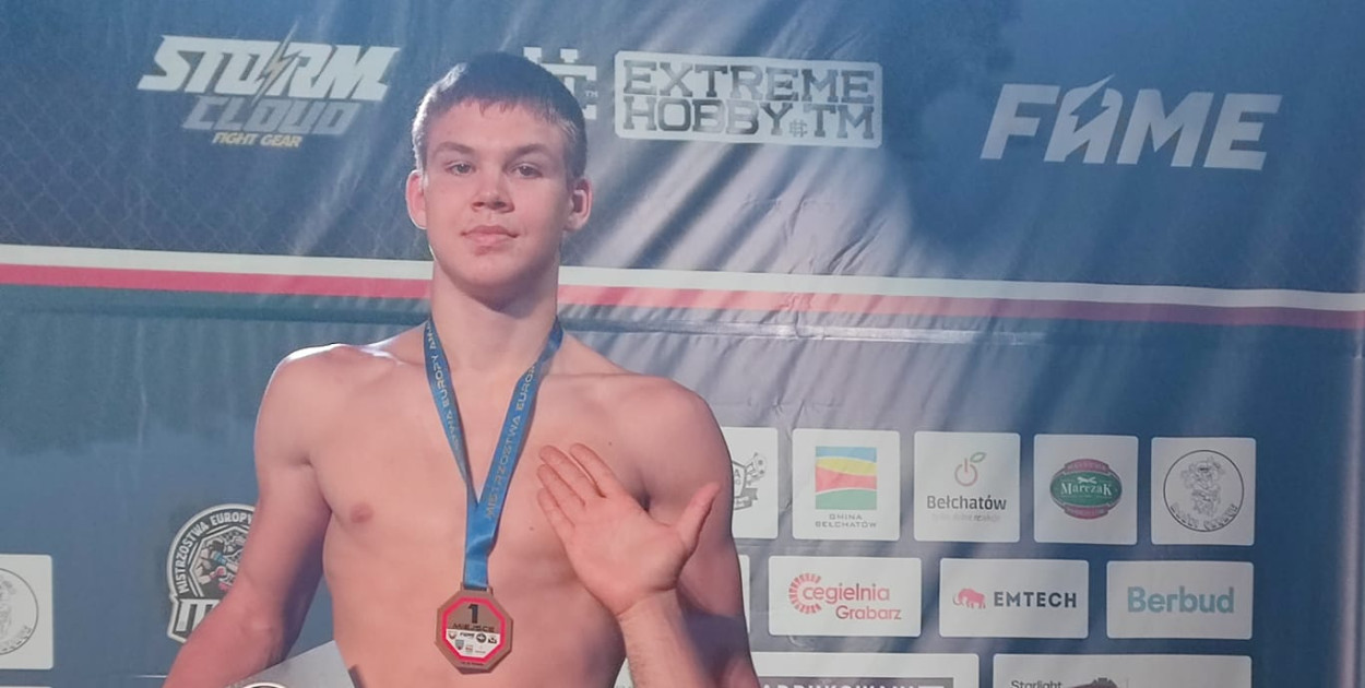 Bąbowa wiadomość z Dragona. Damian mistrzem Europy