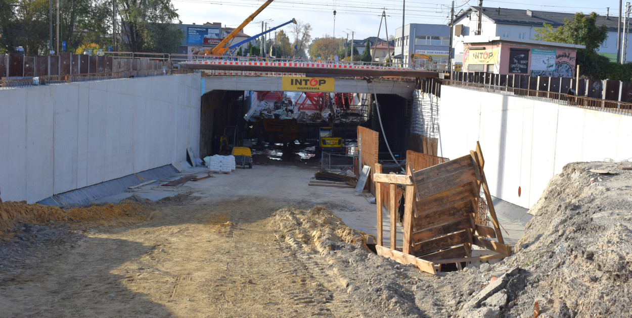 Tunel w Teresinie: prace na pełnym froncie, byliśmy na miejscu [FOTO]