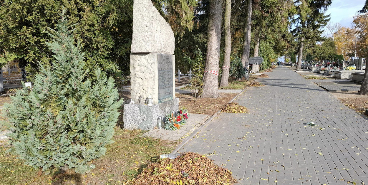 Porządki przed Wszystkimi Świętymi w gminie Rybno