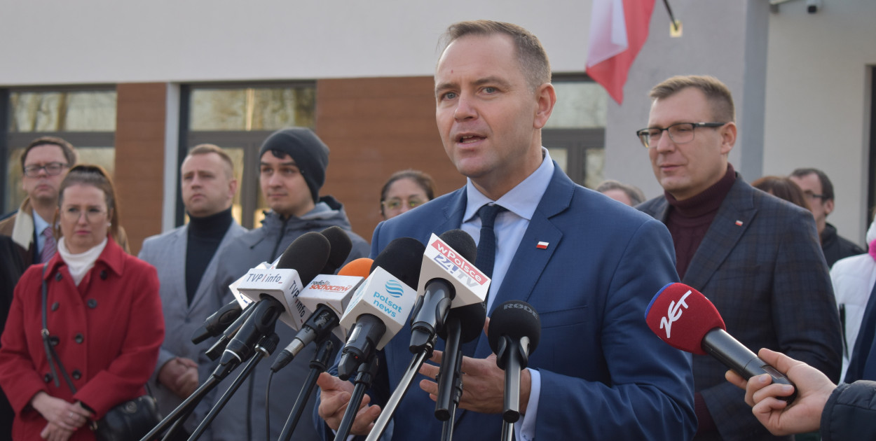 Kandydat na prezydenta RP Karol Nawrocki z wizytą w Sochaczewie [FOTO]