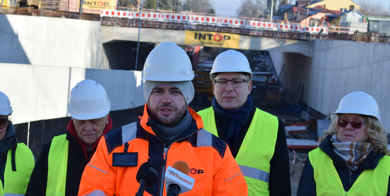 Z wizytą gospodarską w teresińskim tunelu: są konkrety