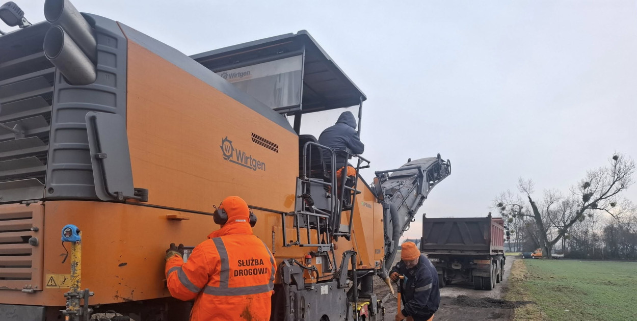 Gmina Rybno: trwa remont 20 odcinków dróg