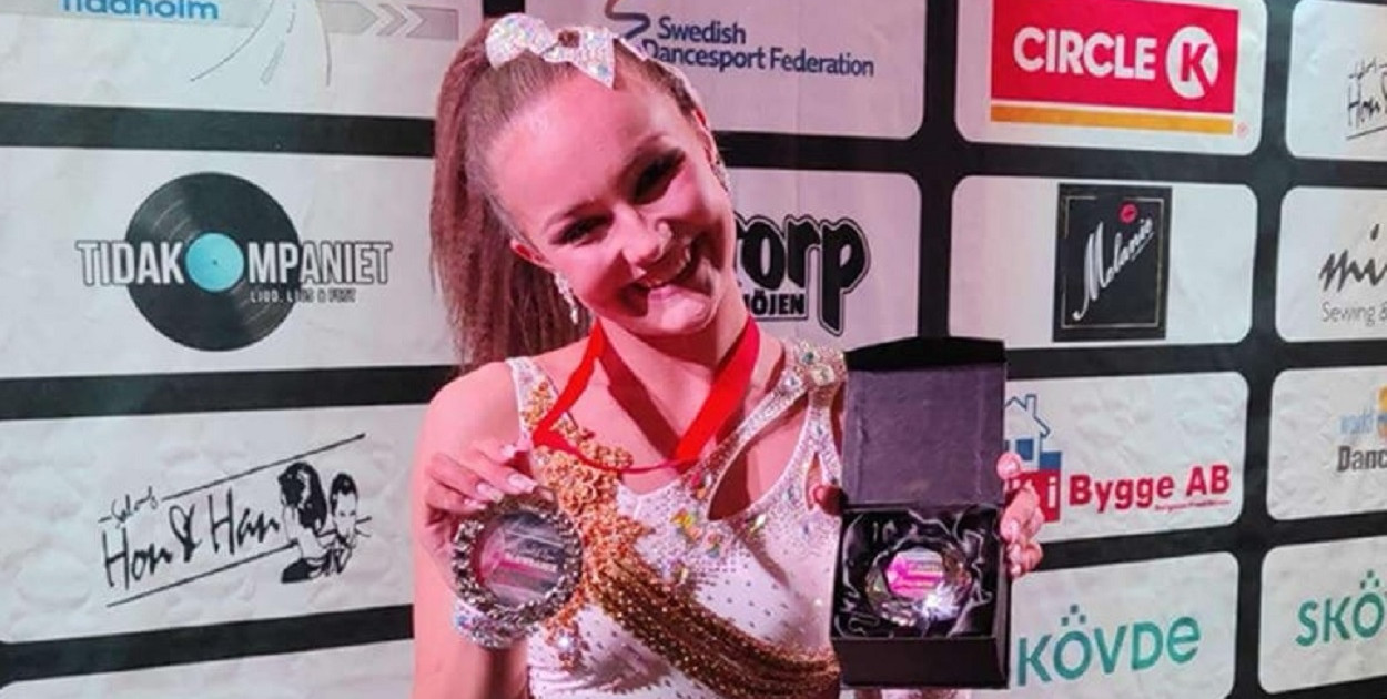 Maja Chruściel z Ogrodnika mistrzynią Europy w Disco Dance