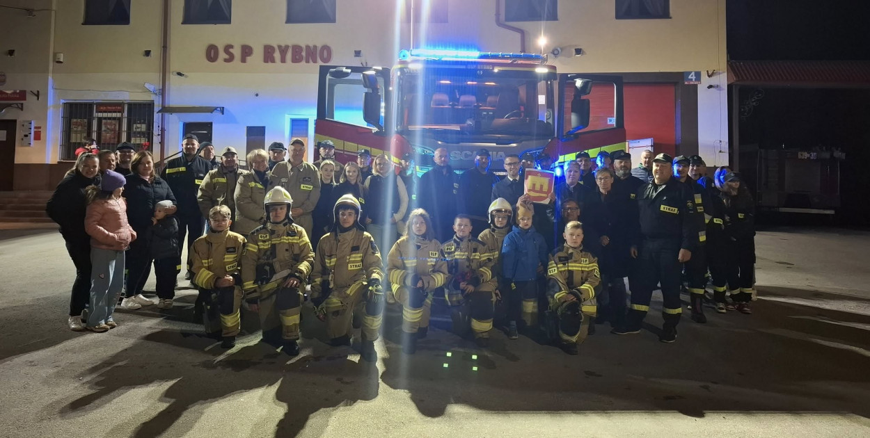 Nowy wóz strażacki już w gminie Rybno