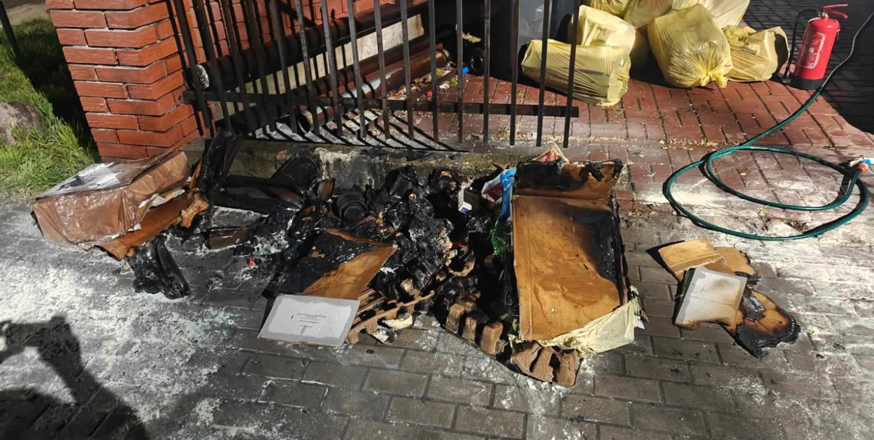 Podpalacz na trzech ulicach w Sochaczewie, policja ma podejrzenia