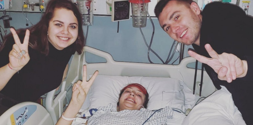 Foto IG  - Maję Kapłon po operacji odwiedził Kamil Bednarek i Natalia Kawalec