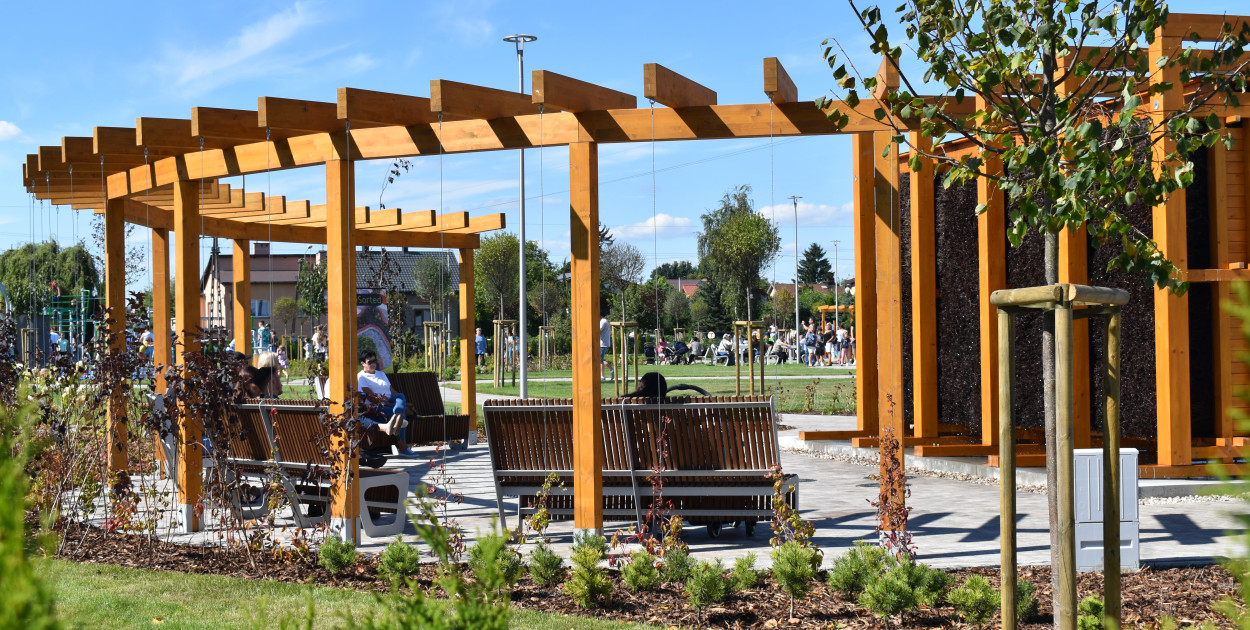 Na zdjęciu park Granice, foto: arch. tusochaczew.pl