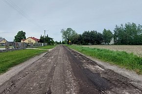 Ruszył remont drogi powiatowej Rybno - Żdżarów-13967