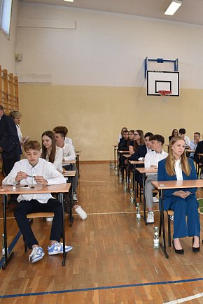 Egzamin ósmoklasisty w Czwórce-14002