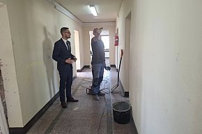 Gmina Rybno: rozpoczął się remont parteru urzędu gminy-15543
