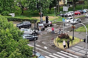 Wypadek na skrzyżowaniu Warszawskiej z Piłsudskiego-15587