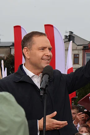 Kandydat na Prezydenta RP Karol Nawrocki odwiedził Sochaczew-15626