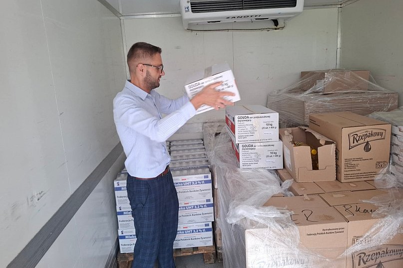 Gmina Rybno: paczki trafiły do potrzebujących