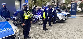 Zawyją syreny w Sochaczewie, policjanci oddadzą hołd zm