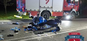 Poważny wypadek pod Łowiczem z udziałem sochaczewianina