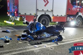 Poważny wypadek pod Łowiczem z udziałem sochaczewianina-74231