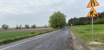 Trwa remont drogi powiatowej Budy Stare – Młodzieszyn-74395