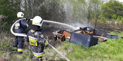 Pożar… mebli w Gminie Młodzieszyn-74493