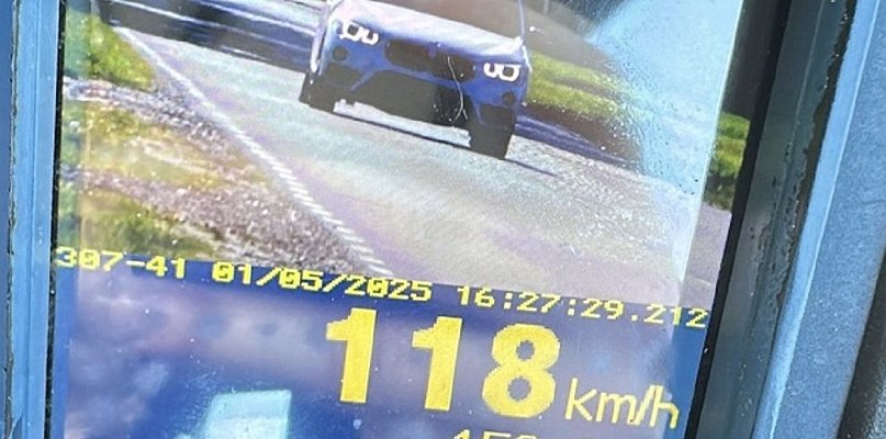 Kromnów: za ciężka noga, kierowca stracił prawo jazdy - 83761