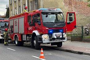 Staszica: przybiegł do komendy, by poinformować o pożarze-83884