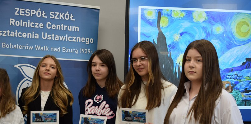 Namalowali sochaczewskiego Vincenta. W Ogrodniku doceniono talenty - 83906