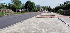 Trwa przebudowa ul. Torowej w Teresinie, pomoże dofinan