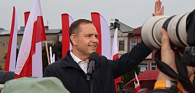 Kandydat na Prezydenta RP Karol Nawrocki odwiedził Soch