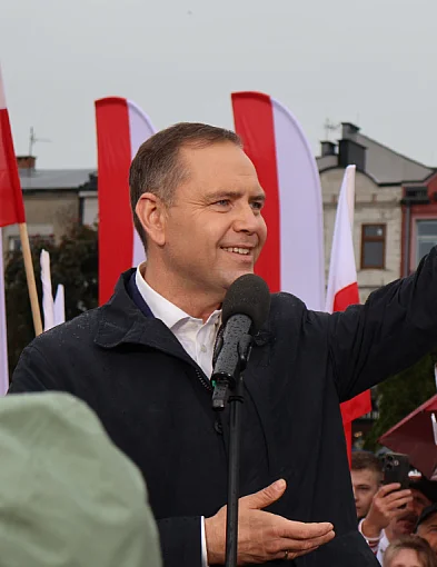 Kandydat na Prezydenta RP Karol Nawrocki odwiedził Sochaczew-84204