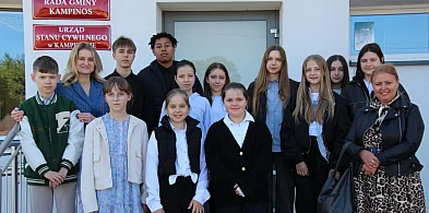 Młodzieżowa Rada Gminy Kampinos z wizytą w urzędzie-84219
