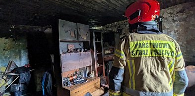 Pożar mieszkania w Młodzieszynie-84476