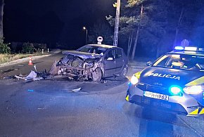 Wypadek w Juliopolu, jedna osoba trafiła do szpitala-85398