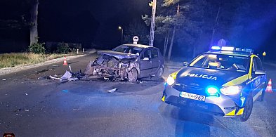 Wypadek w Juliopolu, jedna osoba trafiła do szpitala-85398