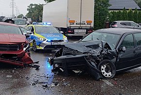 Zderzenie osobówek w Teresinie, sprawca pijany i bez uprawnień-85440