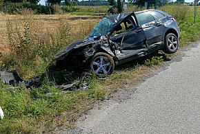 Zderzenie samochodu ciężarowego z osobówką w Pawłowicach -86310
