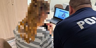 Interwencja osoby niesłyszącej w komendzie policji w Sochaczewie-86471