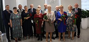 Osiem małżeństw z medalami za długoletnie pożycie