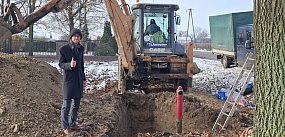 Modernizacja sieci wodociągowej w gminie Rybno ruszyła