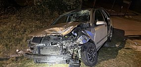 Kompletnie pijani kierowcy sprawcami dwóch wypadków w p