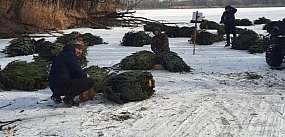 Zbudowali krześlisko nad Zalewem w Boryszewie