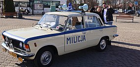 Milicyjny RadioWóz na urodzinowej trasie Radia Sochacze